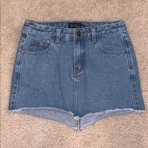 Denim mini skirt from princess Polly dahlia xs